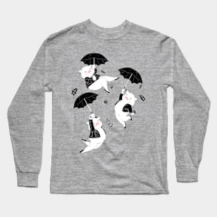 Umbrella pigs Long Sleeve T-Shirt